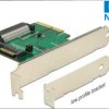 89672 Delock PCI Express x4 Card > internal U.2 NVMe SFF-8639 female