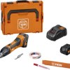 Akumulatorowe nożyce do cięcia wzdłużnego Fein ABSS 18 1.6 E AS Set 2x 5Ah 71300564000