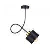 Lampa sufitowa nowoczesna 1xE27 SIMPLY BLACK/GOLD