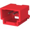 Pin header, 3 pole, pitch 2.5 mm, straight, red, 3-1971800-3