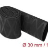 19596 Heat-shrink tubing X-sample non-slip 1 m x 30 mm, black