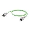 kabel LAN Weidmüller 1119730300, 1 szt., RJ45, CAT 5e, SF/UTP, 30.00 m, zielony