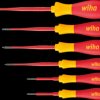 36558 Screwdriver set SoftFinish®, electric slimFix, TX, 6 pieces