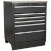 Sealey APMS03 Modular Floor Cabinet 6 Drawer 775mm Heavy-Duty
