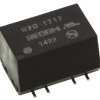 Przetwornica DC-DC, 2W, Uwe 10,8 → 13,2 V DC, Uwy ±12V dc, Iwy ±83mA, Recom