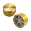 Gałka złota 40mm GZL40