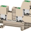 Through terminal block, snap-in, 6.0 mm², 41 A, 8 kV, dark beige, 3037410000