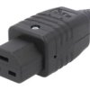 1658.0000Złącze Zasilające Ac Wtyk Żeńskie 16A 250Vac Iec 60320