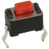 Mikroprzycisk; 3,5x6mm; 5mm; TSHB-3PL; 1,5mm; przewlekany (THT); 2 piny; czarny; OFF-(ON); bez podświetlenia; 50mA; 12V DC