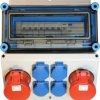 Rozdzielnica gniazdowa 2x32A 400V, 4x16A 230V IP44 Mi-GN/Z 400003