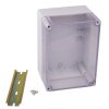 Hylec DN15T Grey Junction Box Transparent Lid 125 x 175 x 100mm IP66