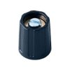 Pokrętło potencjometru oś: 6mm średnica: 13,5mm Wałek okrągły Czarny OKW