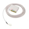Gniazdo światłowodowe abonenckie OUT-4 4xSC/APC 30m B2ca OUT-4-4433-30-B2