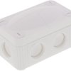 Cable junction box, no. of entries: 4, 1.5 mm², white, IP66/IP67, 10109573
