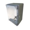 Uni-2/T obudowa UNIbox z płytą montażową transparentna pokrywa IP65 E-P 43.22