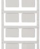 PA device marker, (L x W) 27 x 18 mm, gray, 80 pcs, 1014640000