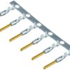 Pin contact, 0.14-0.25 mm², crimp connection, gold-plated, 65 0799 098 01