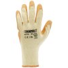 Draper 82751 Pack of Ten, Orange Heavy Duty Latex Coated Work Gloves ExtraLarge