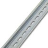 DIN rail, perforated, 35 x 7.5 mm, W 2000 mm, steel, galvanized, 1210019