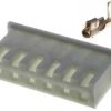 TMX06-G/3 Złącze mocy, gniazdo na kabel - 6pin (z terminalami) raster gniazda: 2.5mm (z kluczem) - kpl. 3 sztuki