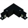 Łącznik L 3F Lewy Czarny Do Szynoprzewodów Lp-552/3F Light Prestige