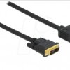 86754 Cable DVI 12+5 male to VGA female 3 m