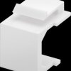 79816 Keystone module cover, white, 4 pieces