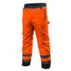 Spodnie robocze ostrzegawcze ocieplane pomarańczowe rozmiar M 81-761-M TOPEX
