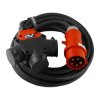 Przedłużacz trójdrożny siłowy 16A/5P na 3x230V 25m Doktorvolt DV-9252-3-WS-Y-25-FR