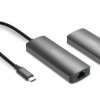 Przedłużacz/Extender USB-C - HDMI 30m po skrętce Cat.6 4K120Hz HDCP 2.3 (zestaw) DS-55343