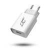 Ładowarka USB 18W Quick Charge 3.0, gniazdo USB-A, biała; LTC