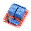 Moduł przekaźników 2 kanały H/L z optoizolacją - styki 10A/250VAC - cewka 5V