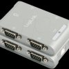 AU0032 USB 2.0 to 4x serial adapter, RS232
