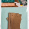 170673 Sewn-in labels, leather, for Craft Labeler, 5 pieces