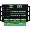 Konwerter przemysłowy USB do RS485 4CH 4 kanałowy Waveshare