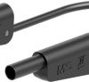 Stäubli SLK-4N-F10 Przewód pomiarowy 100 cm czarny 1 szt.