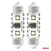 Żarówka samochodowa LED CANBUS Festoon C5W 39mm 12V / 24V 2szt AMIO-04249
