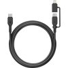 GP GPCBCXBPBKUSB964 USB cable USB-C Lightning plug 1.50 m Black