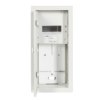 Szafka licznikowa podtynkowa 1-licznikowa 1-fazowy elektroniczny 6 modułów IP31 RAL 9003 RL 1F 6E 2-057E