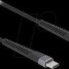 81125 USB 2.0 cable, C plug to C plug, 60 W, 2 m