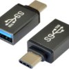 Adapter USB A to C Montaż bezpośredni Męski 3.0, 3.1