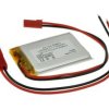 Akumulator; Li-Po; 403045; 3,7V; 450mAh; 4x30x45mm; Zabezpieczenie PCM; konektor+ gniazdo 2,54*2piny; AKYGA; RoHS