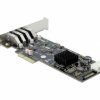 Karta PCI-Express Delock DELOCK PCI Express x4 Karte - 4x extern 89008 PCIe