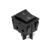 PRZEŁĄCZNIK KOŁYSKOWY ON/OFF CZARNY 32x25mm 16A 250VAC PRK0144 RS606