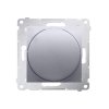 Regulator 1–10 V Simon 54 srebrny mat