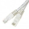 Przyłącze patchcord UTP cat5e; 1m; biały