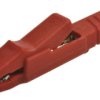 AK2S RT krokodylek izolowany czerwony 300V / 25A