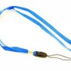 Smycz do telefonu niebieska