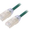 Stp28x3mgr Patch Cord F/Utp,Tx6a-28™ 6A Drut Cu Lszh Zielony 3M 28Awg