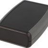 ABS handheld enclosure, (L x W x H) 117 x 79 x 33 mm, black (RAL 9005), IP54, 1553CBK